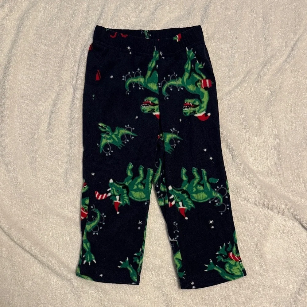 Christmas Dinosaur Kids Pajamas